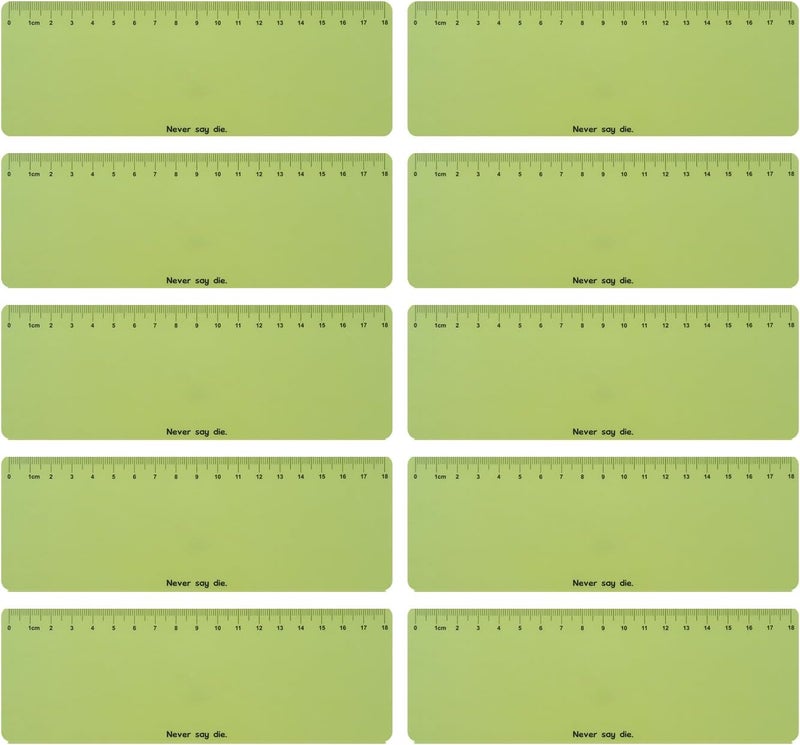 Winfox Light Green Dyslexia Tools for Kids, 10-Piece Guided Reading Strips, Colored Overlay Highlighters, Reading Tracking Rulers for Visual Stress, ADHD, Irlens Syndrome - Image 1